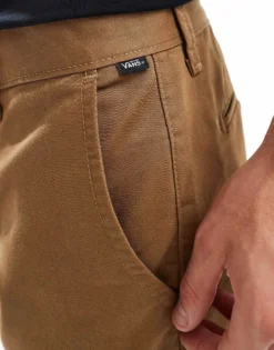 Vans Authentic Chino Slim Pant In Brown For Men Dirt 10 Vans Authentic Chino Slim Pant In Brown For Men Dirt -Kidivita Store 207016850 5