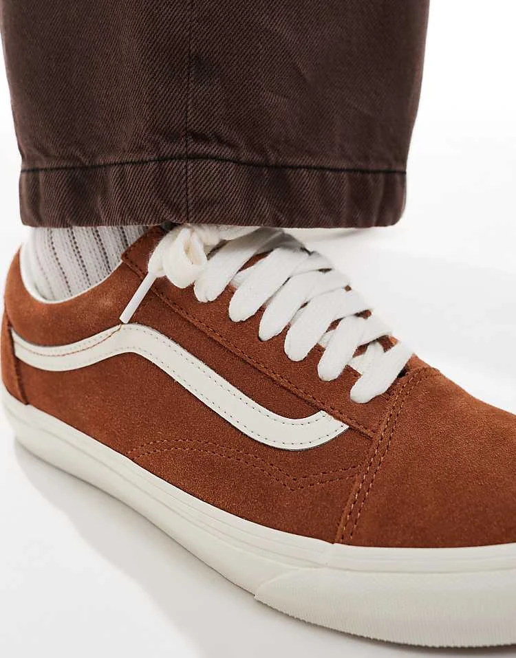 Vans Old Skool Trainers In Glazed Ginger For Unisex 3 Vans Old Skool Trainers In Glazed Ginger For Unisex - Image 3