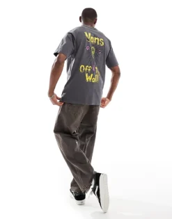 Vans Z Legacy Loose Short Sleeves In Asphalt For Men -Kidivita Store 207733260 3