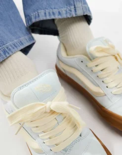 Vans Knu Skool In Spa Blue For Unisex -Kidivita Store 207733268 5