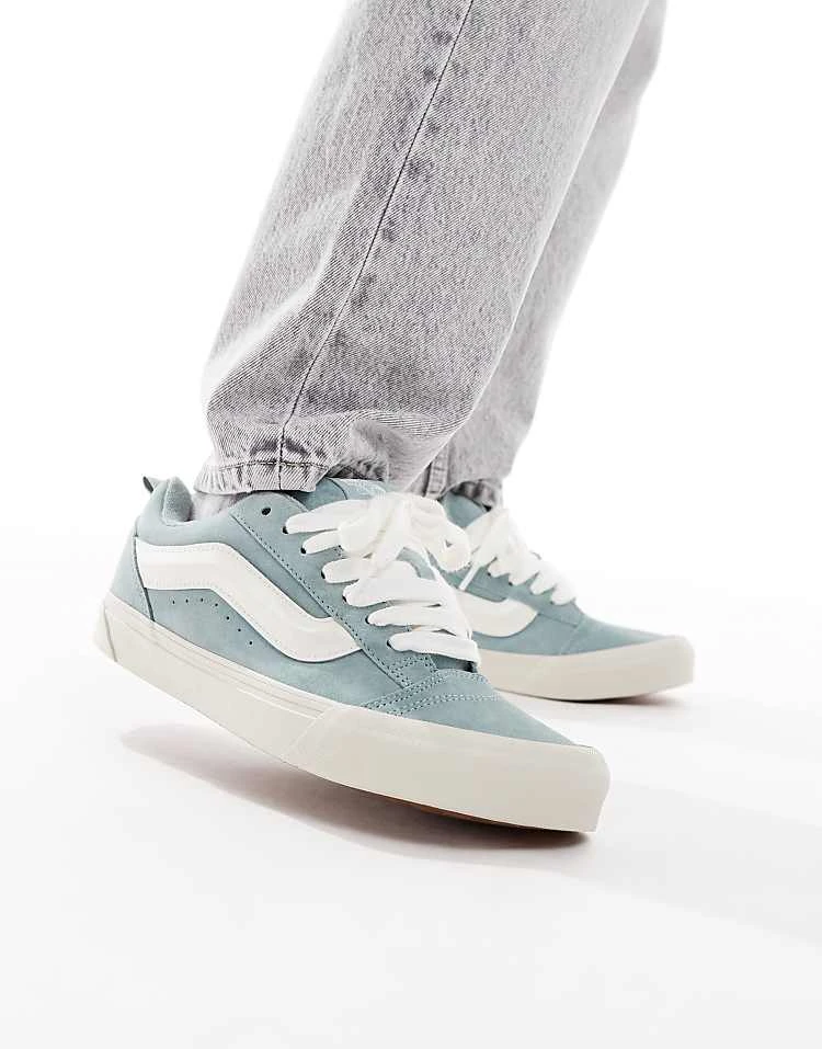 Vans Knu Skool Trainers In Puritan Gray For Unisex 6 Vans Knu Skool Trainers In Puritan Gray For Unisex - Image 6
