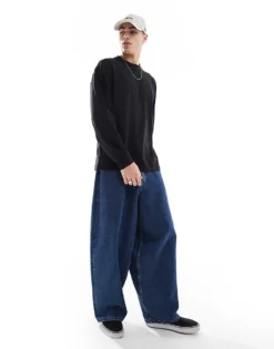 Vans Original Standard Long Sleeve T-shirt In Black For Men -Kidivita Store 207733359 3