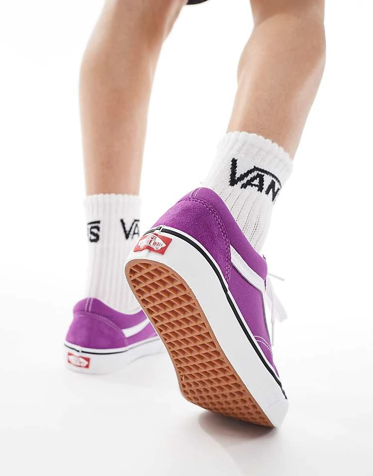 Vans Old Skool Trainers In Purple For Unisex Willowherb 3 Vans Old Skool Trainers In Purple For Unisex Willowherb - Image 3