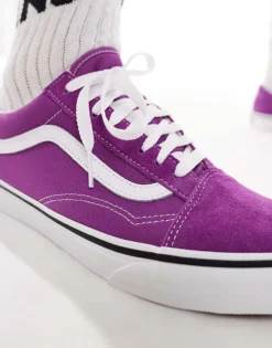 Vans Old Skool Trainers In Purple For Unisex Willowherb 10 Vans Old Skool Trainers In Purple For Unisex Willowherb -Kidivita Store 207733568 5