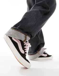 Vans Knu Skool Trainers In Sepia Rose For Unisex