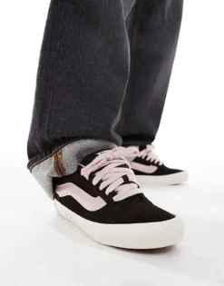 Vans Knu Skool Trainers In Sepia Rose For Unisex -Kidivita Store 207733642 3
