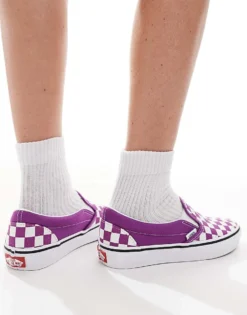 Vans Classic Slip-on Trainers In Willowherb For Unisex -Kidivita Store 207733812 3