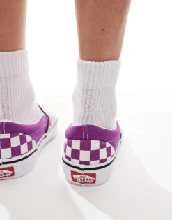 Vans Classic Slip-on Trainers In Willowherb For Unisex -Kidivita Store 207733812 5