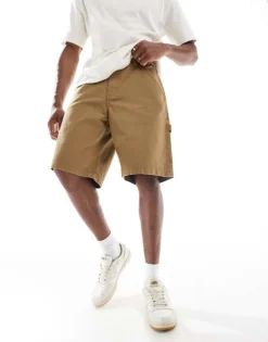 Vans Drill Chore Carpenter Loose Canvas Short In Dirt For Men -Kidivita Store 207733842 2