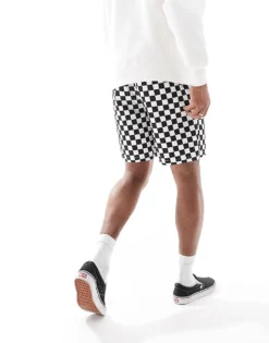 Vans Range Relaxed Elastic Short In Checkerboard For Men -Kidivita Store 207733856 4