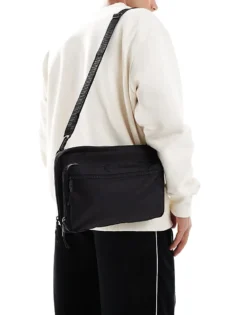 Vans Bail Convertible Cross Body Bag In Black For Unisex -Kidivita Store 207733888 1 black 1