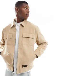 Vans Mcavoy Zip Station Jacket In Incense For Men