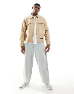 Vans Mcavoy Zip Station Jacket In Incense For Men -Kidivita Store 207733899 4