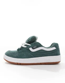 Vans Speed Ws Trainers In Dark Green For Unisex -Kidivita Store 208013360 5