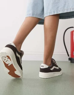 Vans Hylane Chunky Suede Trainers In Dark Brown For Unisex -Kidivita Store 208059477 3