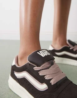 Vans Hylane Chunky Suede Trainers In Dark Brown For Unisex -Kidivita Store 208059477 4