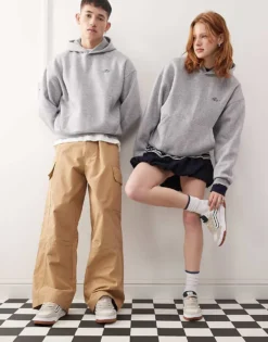 Vans Hylane Chunky Suede Trainers In Beige With Green Detail For Unisex -Kidivita Store 208059575 3