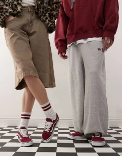 Vans Old Skool Colour Theory Trainers In Burgundy For Unisex -Kidivita Store 208059695 4