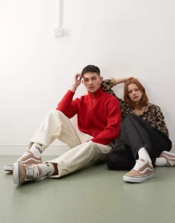 Vans Old Skool Colour Theory Trainers In Taupe For Unisex Brown -Kidivita Store 208059905 4