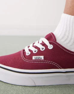 Vans Authentic Colour Theory Trainers In Dark Pink For Unisex -Kidivita Store 208060811 4