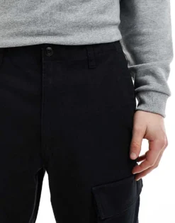 Vans Fatigue Cargo Loose Tapered Ripstop Pant In Black For Men -Kidivita Store 208096076 4