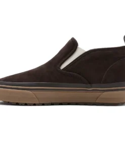 Vans Mid Slip MTE-1 Shoes In Brown With Gum Sole For Unisex Demitasse/gum -Kidivita Store 208278537 4
