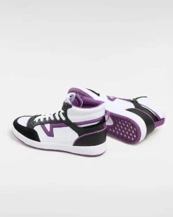 Vans Lowland Mid Trainers In Black/white/purple For Unisex -Kidivita Store 208279245 4