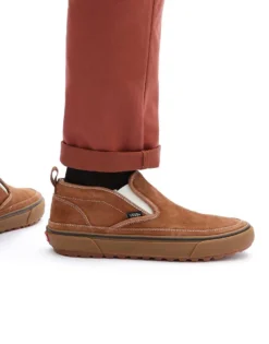 Vans Mid Slip Mte-1 In Chipmunk/gum/suede For Unisex -Kidivita Store 208280267 4