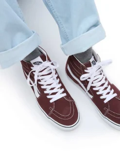 Vans Sk8-hi Trainers In Bitter Chocolate For Unisex -Kidivita Store 208280438 4