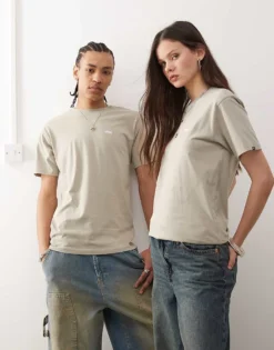 Vans Left Chest Logo Regular Fit T-shirt In Grey For Unisex -Kidivita Store 208326431 1 grey 1