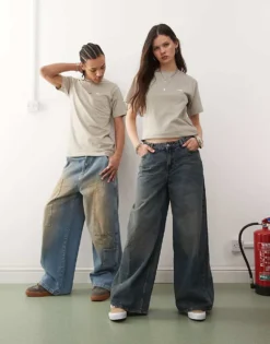 Vans Left Chest Logo Regular Fit T-shirt In Grey For Unisex -Kidivita Store 208326431 4