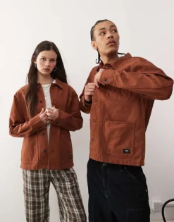 Vans Drill Chore Canvas Jacket In Brown For Unisex