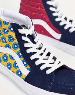 Vans SK8-Hi Tie Print Mix Trainers In Multi For Men -Kidivita Store 24366016 4